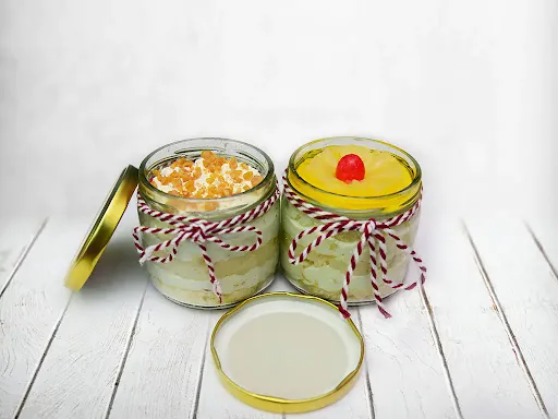 Butterscotch And Pineapple Jar Cake