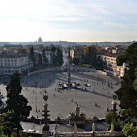 Piazza del Popolo vista dal Pincio, Roma di 