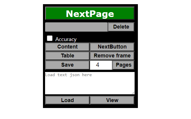 NextPage chrome extension