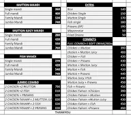 Mallu's Mandhi Biryani (1987) menu 1