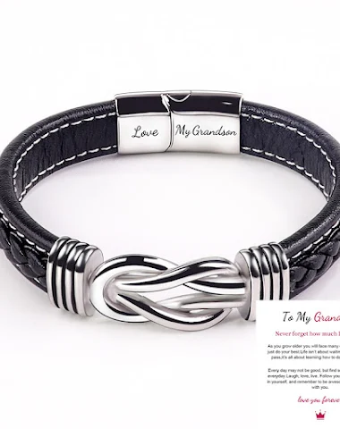 Bracciale da uomo in acciaio inossi - 3