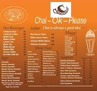 Chai Ok Please menu 2
