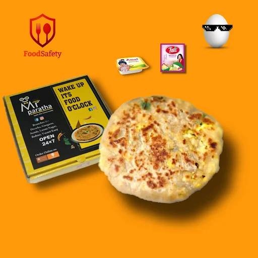 Egg Stuffed Paratha (Boiled Egg)