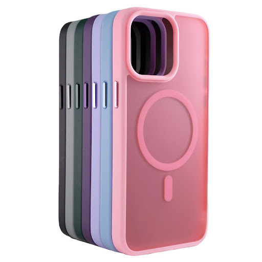 Title 4, Mute Key Skin Feel Phone Case with Magnetic Suc...