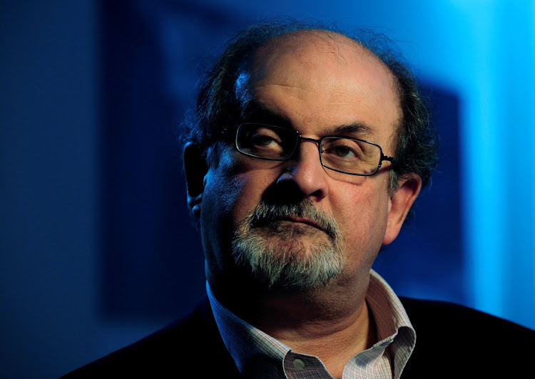 British author Salman Rushdie