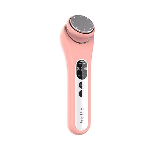 Máy đẩy tinh chất dưỡng trắng nóng lạnh Halio Ion Hot & Cool Beauty Device - Màu Coral