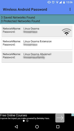 Wireless Android Password