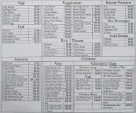 Cafe Zam Zam menu 2