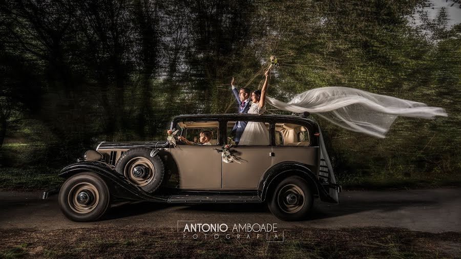 Bryllupsfotograf Antonio Amboade (antonioamboade). Bilde av 12 mai 2019