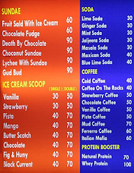 Lassi Paradise menu 1