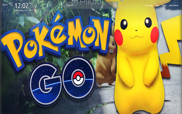 Pokemon Go Wallpapers Theme New Tab