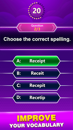 Screenshot Spelling Quiz - Word Trivia