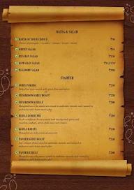 Kudla - Coraltree menu 1