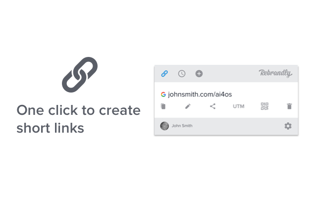 URL Shortener chrome extension