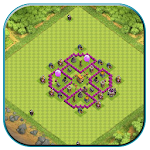 Cover Image of Baixar Town Hall 6 Hybrid Base Layout 1.0.2 APK