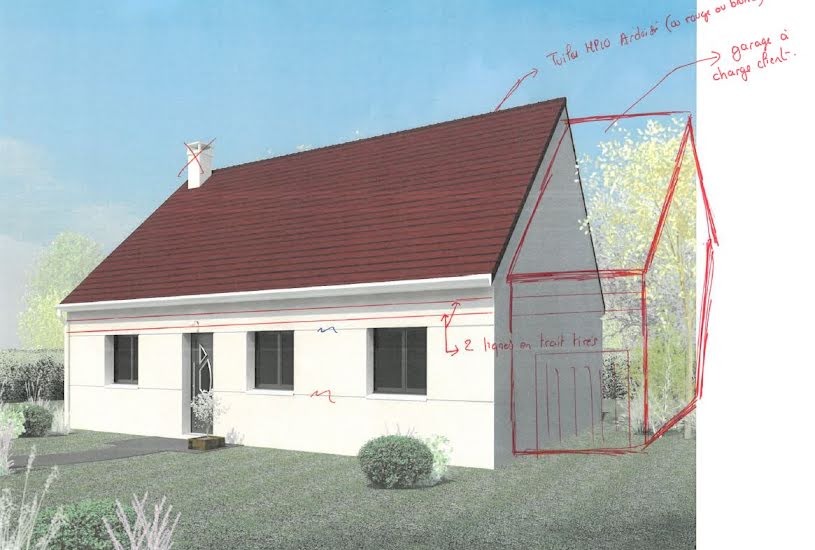  Vente Terrain + Maison - Terrain : 486m² - Maison : 72m² à Ons-en-Bray (60650) 