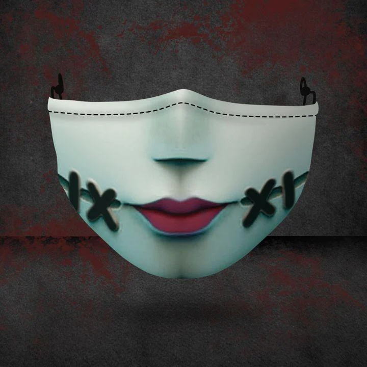 Title 10, Stof- en nevel partymaskers Vier onbezorgd fees...