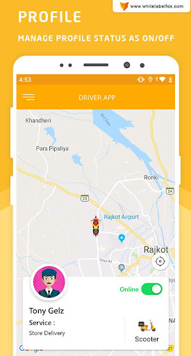 Fox-Food Delivery - Delivery Person  Driver