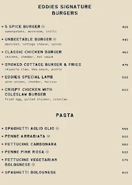 Eddies menu 6