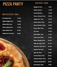 Pizza Party menu 1
