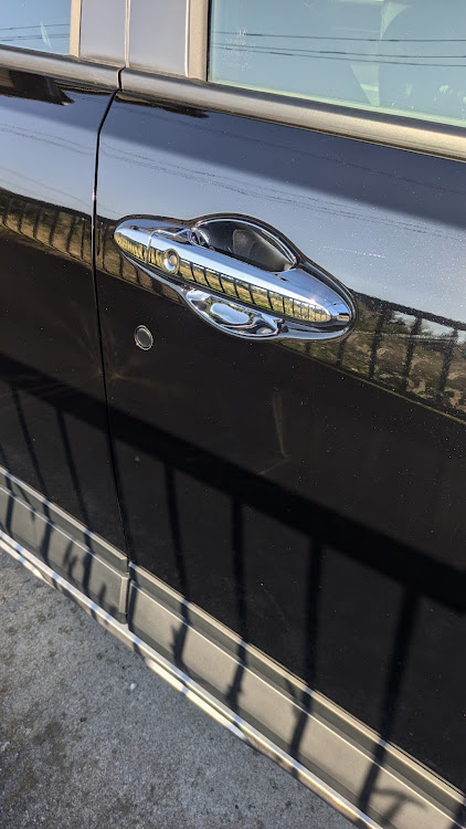 WR-Vのドアハンドルプロテクター貼付に関するカスタム事例の投稿画像2枚目