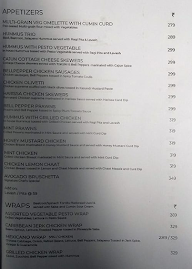 Protein House menu 2