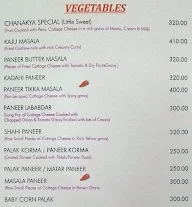 Chanakya Restaurant menu 5