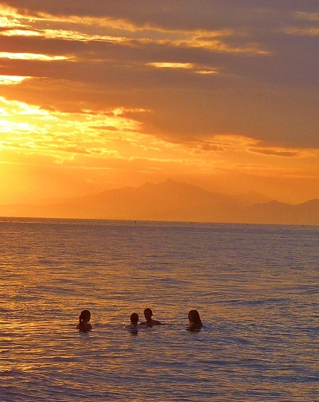 Bagno al calar del sole di FransuaR