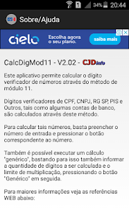 CalcDigMod11(圖2)-速報App