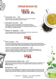 Tea Villa Cafe menu 2