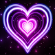 Download Neon Heart HD Wallpaper For PC Windows and Mac 1.0