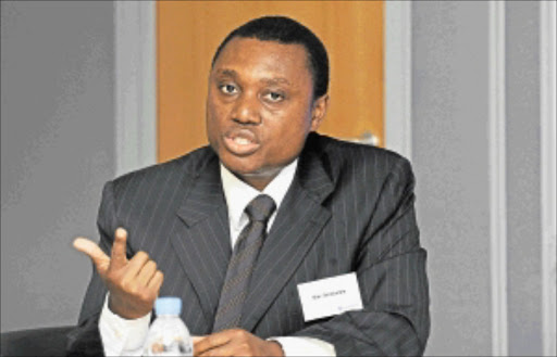 SUPPORTED: Standard Bank group deputy chief executive Sim Tshabalala Photo: Russell Roberts