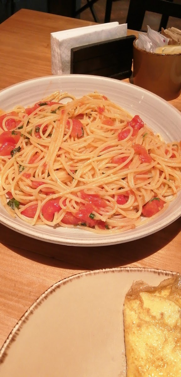 Gluten-Free Pasta at Tanta - Aeropuerto