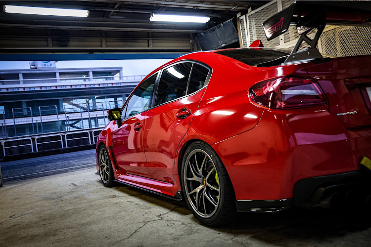 WRX STIのホイールショットに関するカスタム事例の投稿画像3枚目