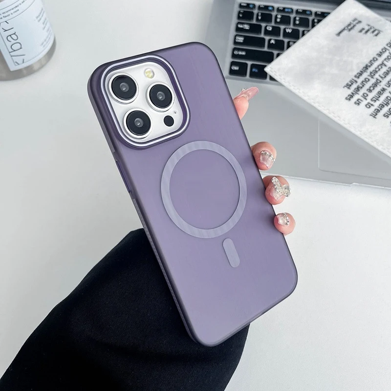 Title 7, Etui iPhone 16 Pro Max Karbowany Magnetyczny Oc...