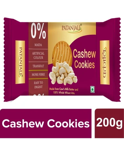 Patanjali Cashew Cookies - 200 gm