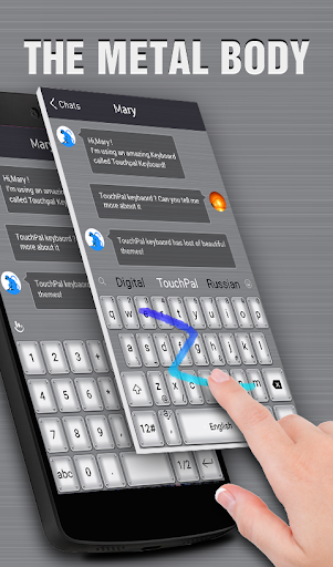 Metal Body Keyboard Theme