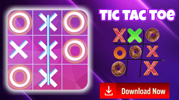 Tic Tac Toe Glow by TMSOFT Game for Android - Download