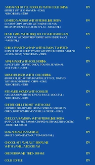 Artisan menu 5