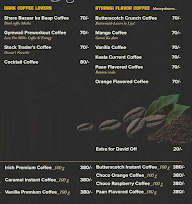 Coffee Stock menu 2