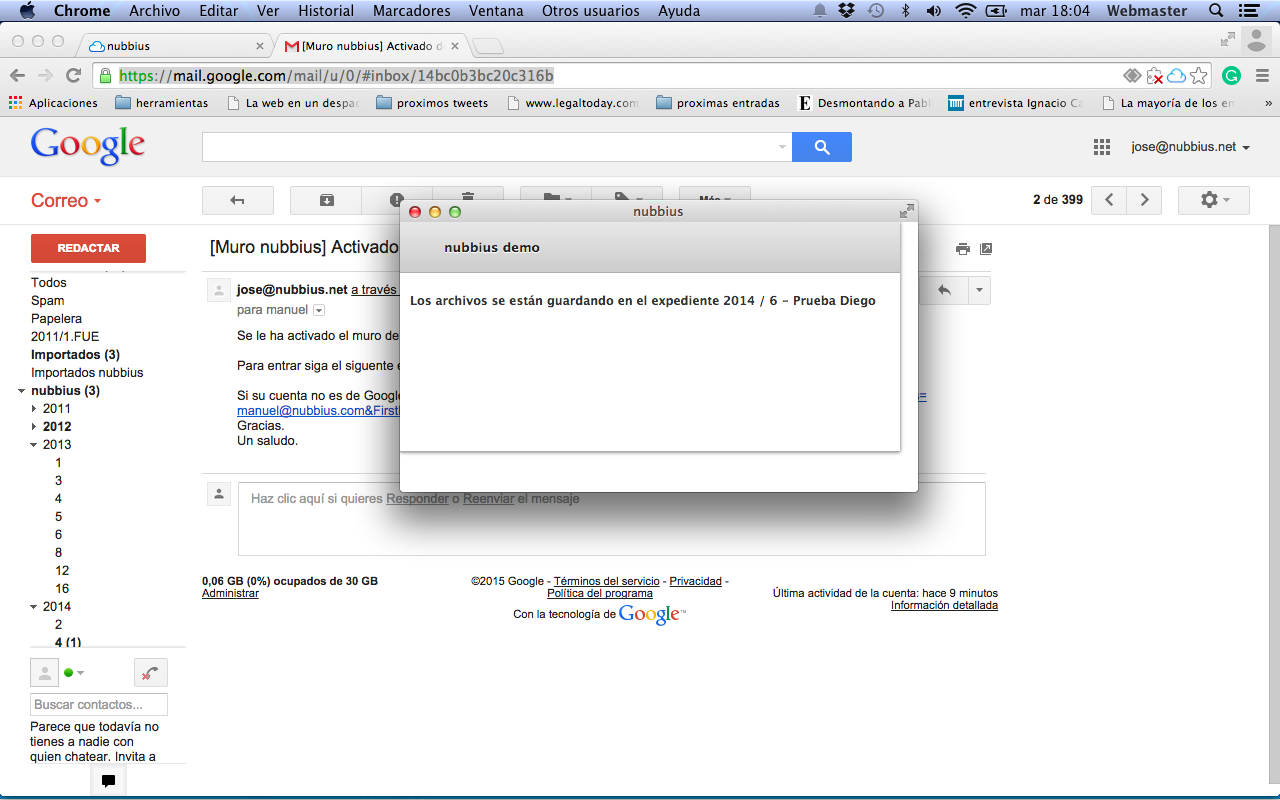 nubbius para Gmail for Work Preview image 4