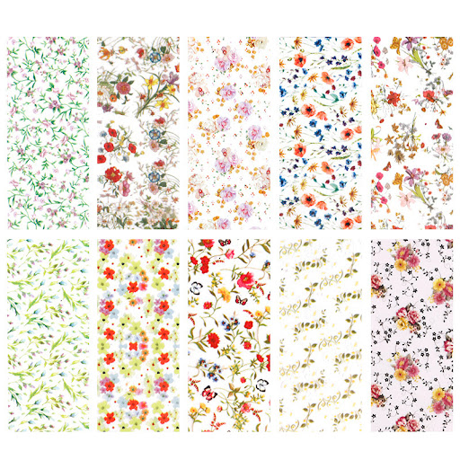 Title 5, Leopard Nail Star Transfer Paper Sticker. Achie...