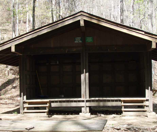 Shoal Creek shelter