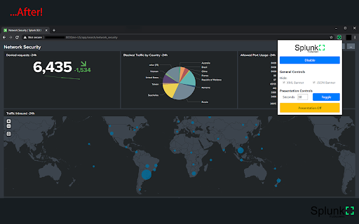 Splunk Fullscreen