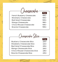 Cheesecakes By CakeZone menu 2
