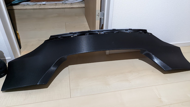CX-8のラッピングフィルム・ラッピング施工・3M1080・カーボンシート・カーボン調シートに関するカスタム事例の投稿画像1枚目