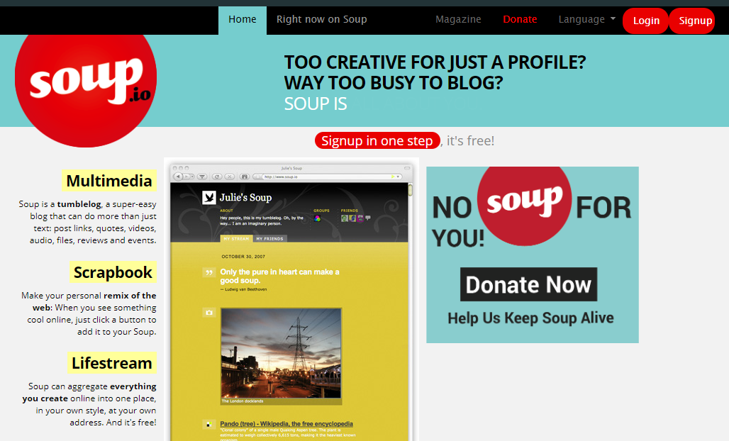 Soup.io