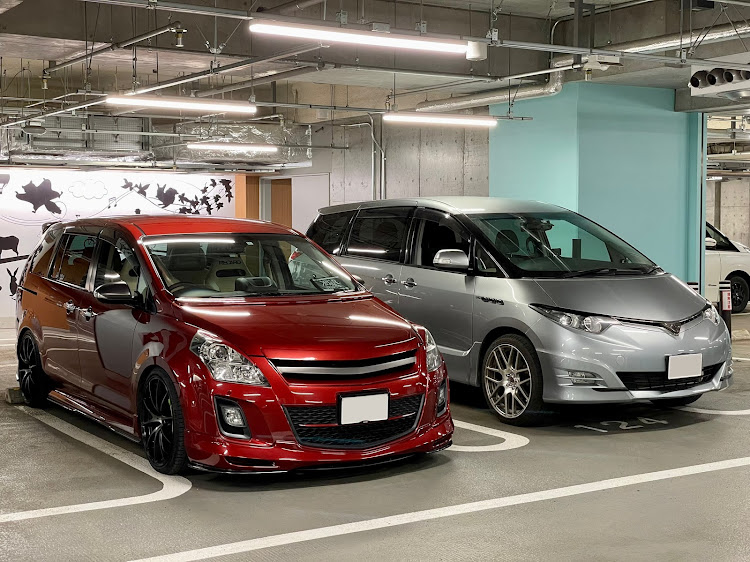 MPVの北海道◯くま連合協会・エスティマ・ハスラーハイブリッド・母の日に関するカスタム事例の投稿画像1枚目