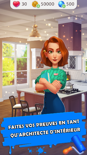 Code Triche Histoire d'Intérieur: jeu déco APK MOD 3