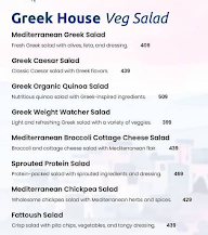 Greek House menu 3